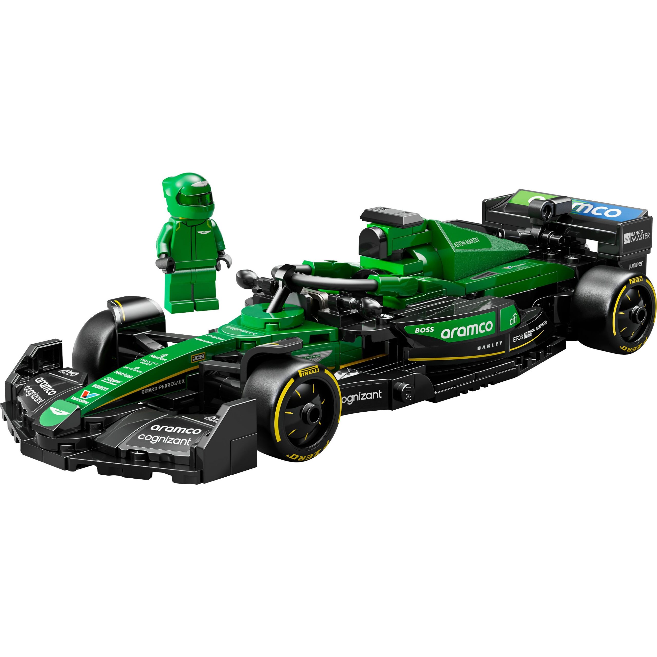 LEGO Speed Champions Aston Martin Aramco F1 AMR24 Rennauto 77245 - Figura 2