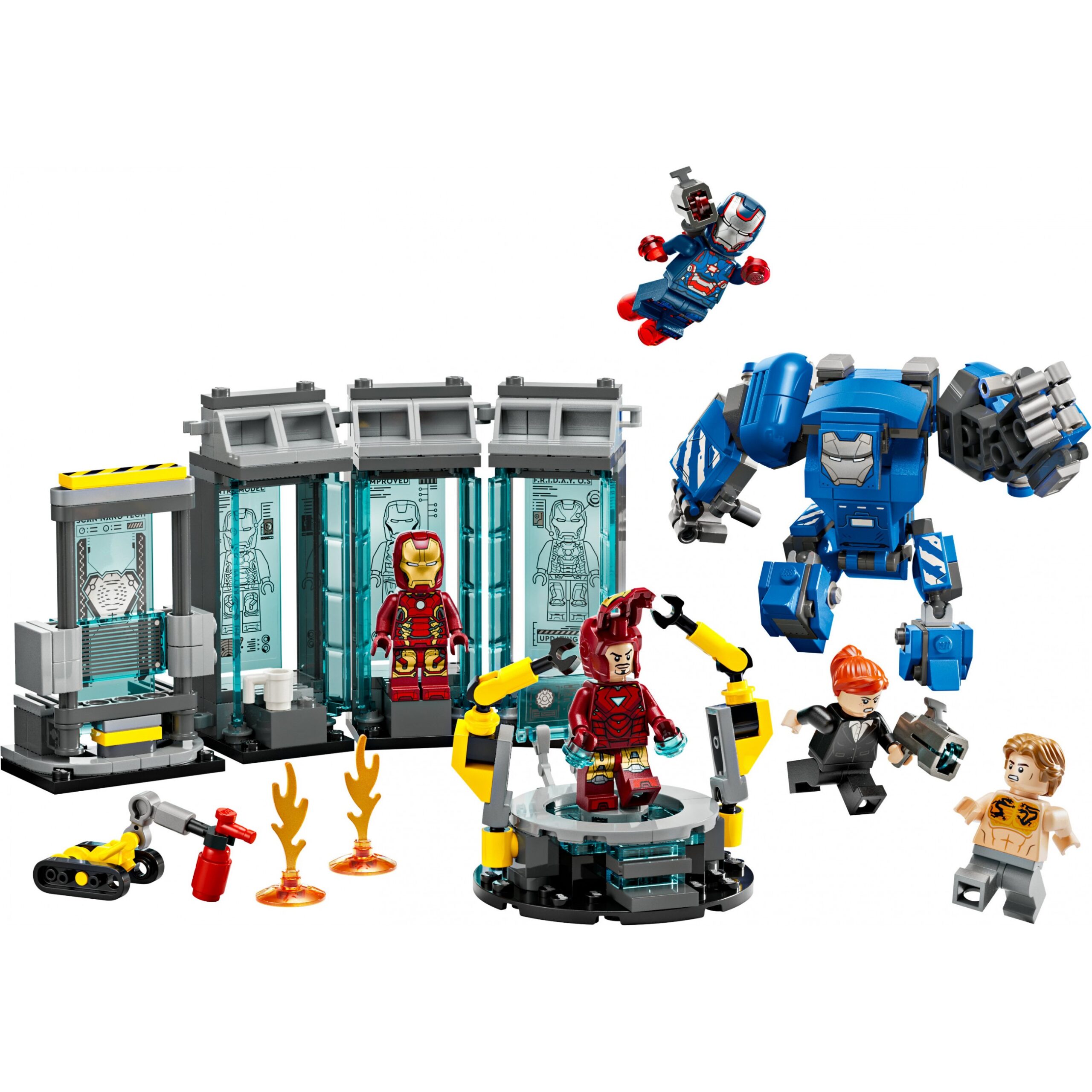 LEGO Super Heroes Marvel Iron Man’s Lab: Hall of Armors 76315 - Figura 2