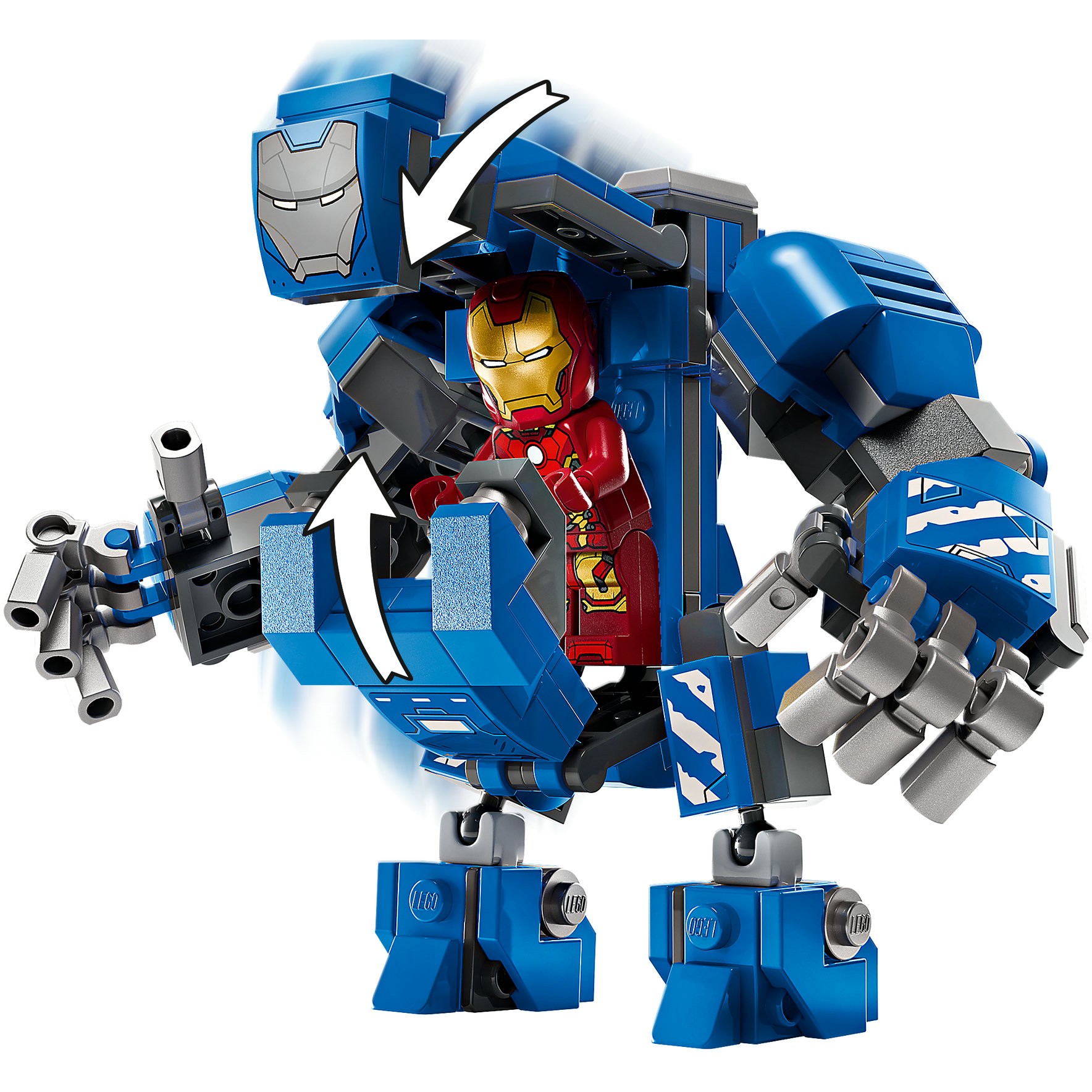 LEGO Super Heroes Marvel Iron Man’s Lab: Hall of Armors 76315 - Figura 5