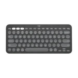 Tastierë pa kabllo Logitech Pebble Keys 2 K380s / QWERTY – Grafit