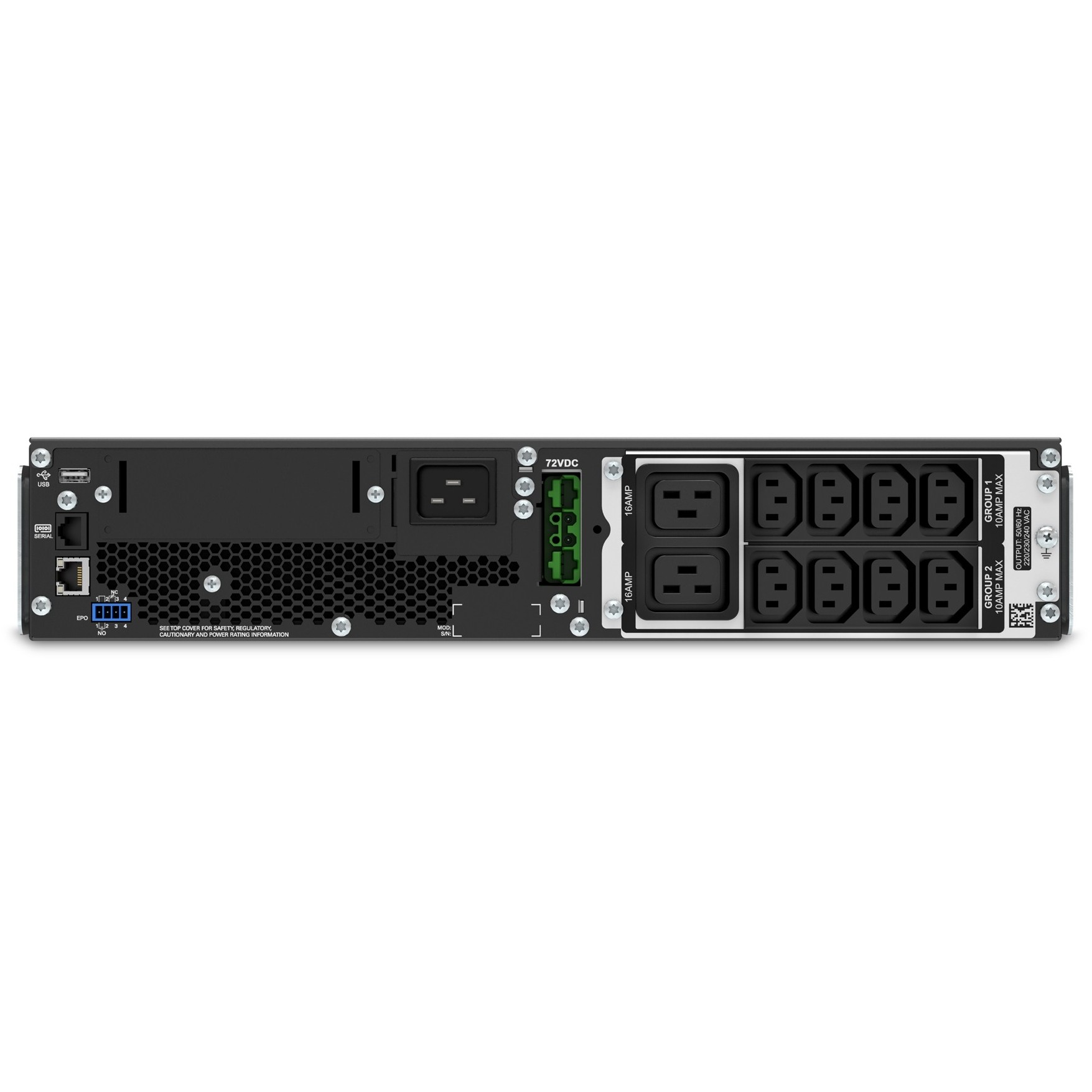 Rack UPS APC Smart‑UPS SRT / SRT2200RMXLI / 1980W / 2200VA / 2U - Figura 2