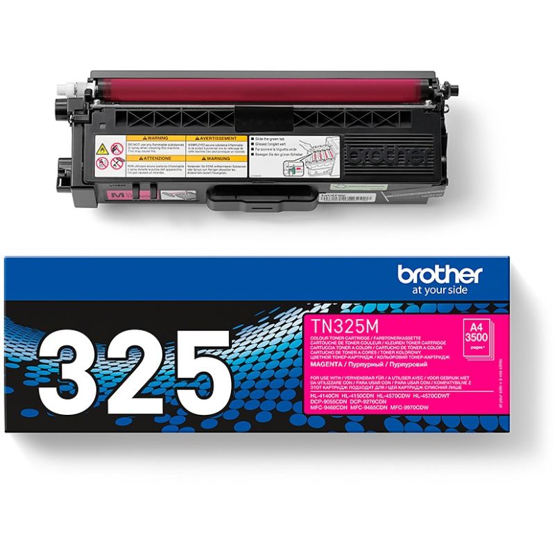 Toner Brother TN-325M Cartridge Original  / High Yield / Bis zu 3.500 Seiten (ISO/IEC 19798) – Rozë - Figura 3