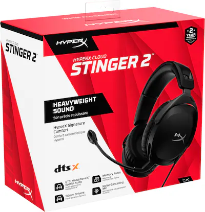 Kufje Gaming HyperX Cloud Stinger 2 Headset / 519T1AA – Zezë - Figura 2