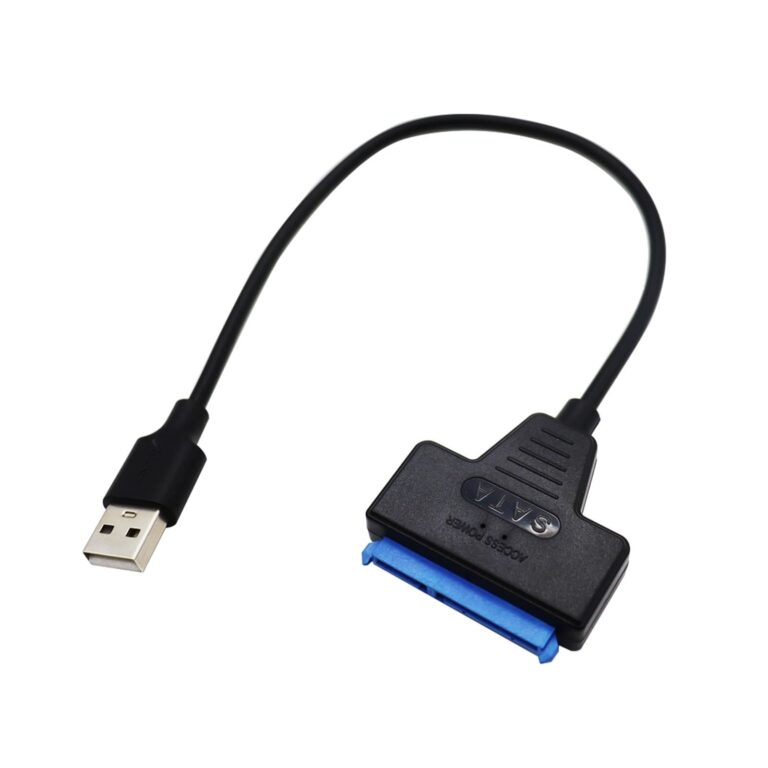Kabëll USB 3.0 në AM/SATA22P / 20cm / E zezë