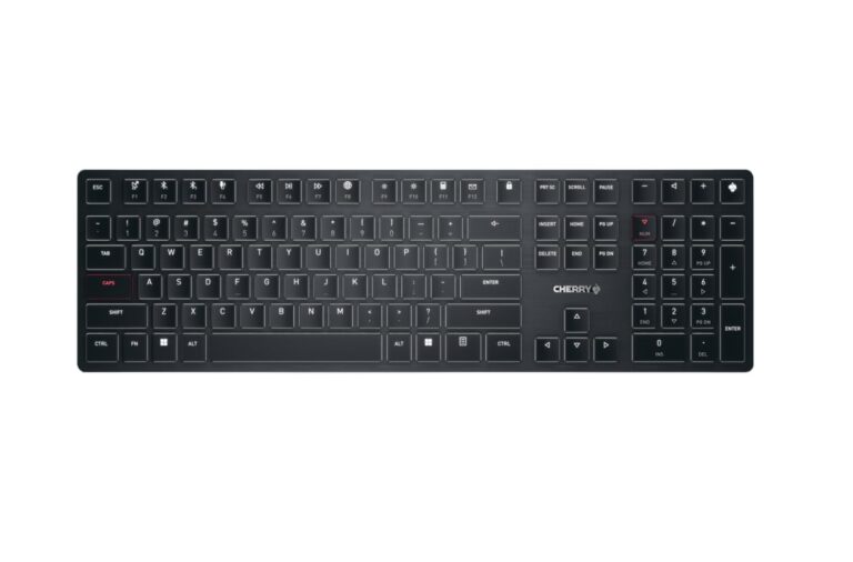 Tastierë Pa kabllo Cherry Keyboard KW X ULP [DE] BT Mechanical / e zezë