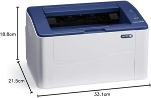 Printer Xerox Phaser 3020 Ducker / Deri 21ppm / 600x600 dpi / A4 / 100 fletë / High-Speed USB 2.0 / Wi-Fi / I bardhë dhe i kaltër