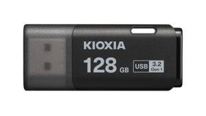 USB Flash Drive STICK KIOXIA USB 3.0 TransMemory U301 128GB - e zezë