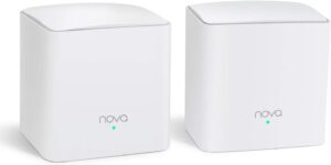 Ruter Tenda Nova NW5 AC1200 / 2 x 10/100Mbps / 2.4GHz-5GHz / 1 reset button / 2pack / Të bardhë