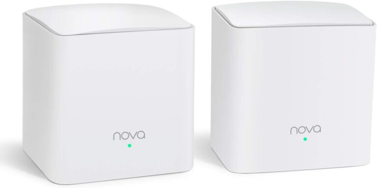 Ruter Tenda Nova NW5 AC1200 / 2 x 10/100Mbps / 2.4GHz-5GHz / 1 reset button / 2pack / Të bardhë
