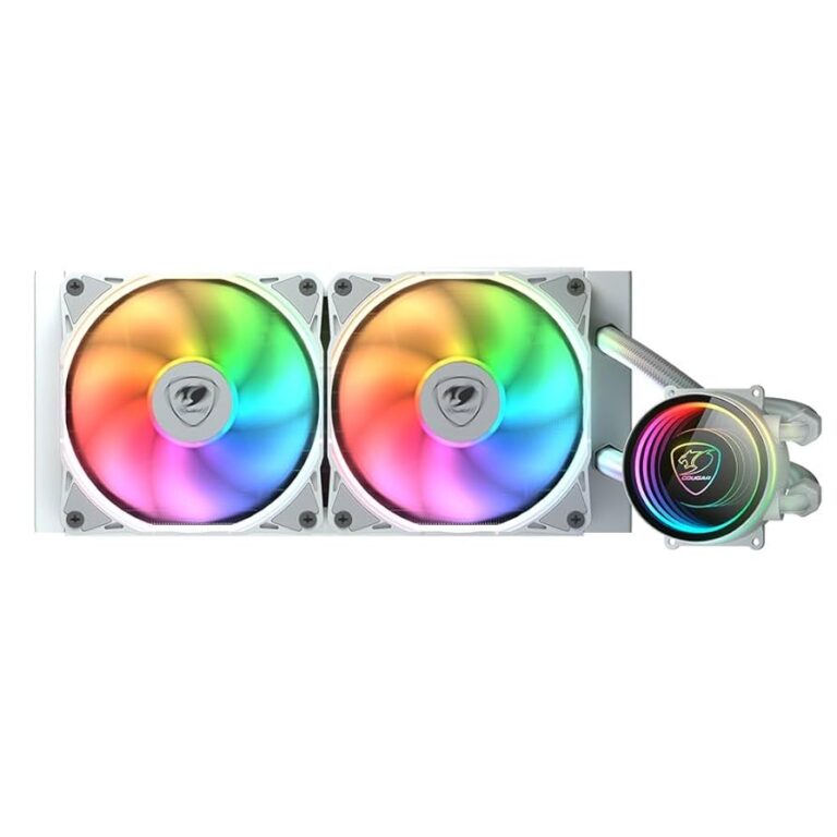 Ftohës për procesor K COUGAR Poseidon Elite 240 ARGB / Water Cooling - White