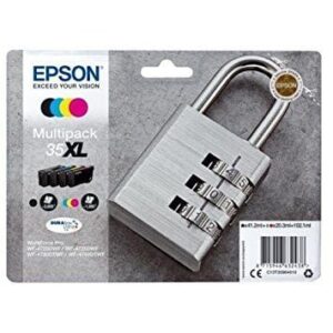 INK Epson 35XL C13T35964010 4er Multipack / deri në 1.900 faqe – Set me 4 ngjyra (Zezë/ Blu/Rozë/Verdhë)