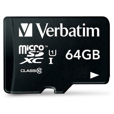 Kartë Memorie SD CARD Verbatim Premium - Flash Memory Card (adapter included) - 64 GB - Class 10 - microSDXC UHS-I - Figura 2