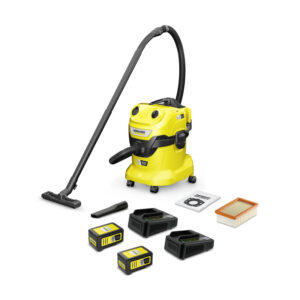Fshesë me vakum Karcher WD 4-18 S Dual Battery Set V-20/22 Wireless (Wet & Dry) – 20L