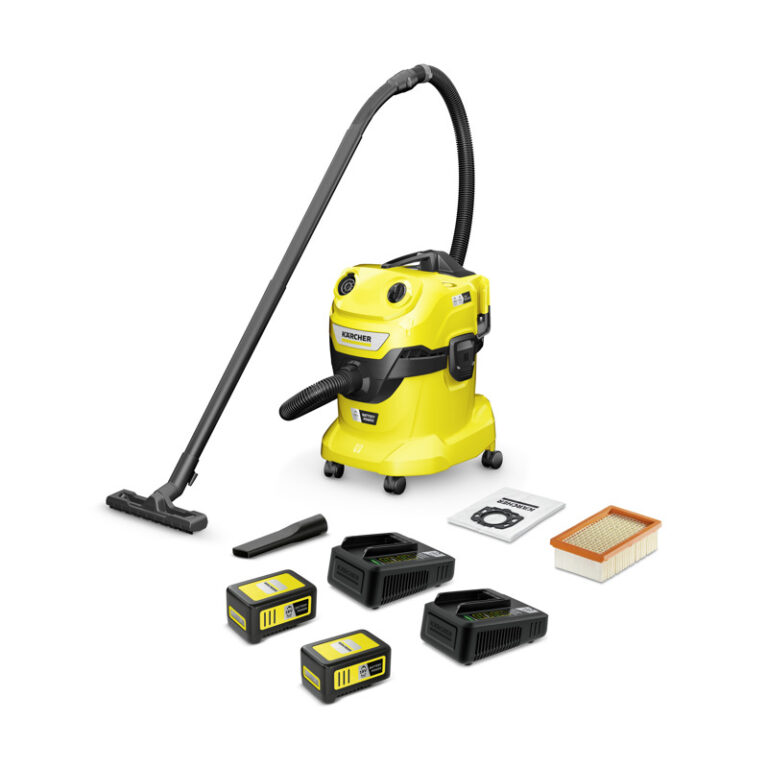 Fshesë me vakum Karcher WD 4-18 S Dual Battery Set V-20/22 Wireless (Wet & Dry) – 20L
