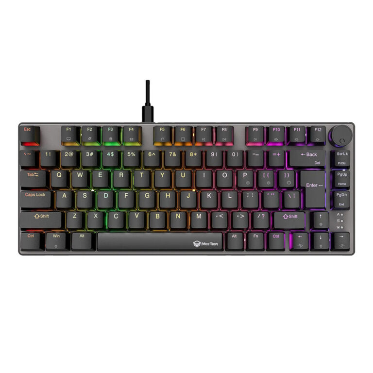 Tastierë Gaming Meetion MK006 Pro Mechanical / Red Switch / USB / US / e zezë