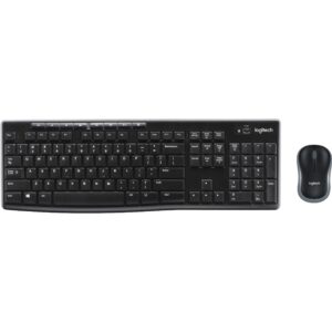 Combo Tastierë & Maus Logitech MK270 Desktop / wireless / QWERTZ / DE - e zezë