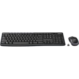 Combo Tastierë & Maus Logitech MK270 Desktop / wireless / QWERTZ / DE - e zezë