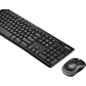 Combo Tastierë & Maus Logitech MK270 Desktop / wireless / QWERTZ / DE - e zezë