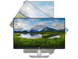 Monitor Dell S2722DC / 210-BBRR / 27"/ WQHD IPS / 75Hz / 4ms / HDMI+USB - Zezë / Argjend