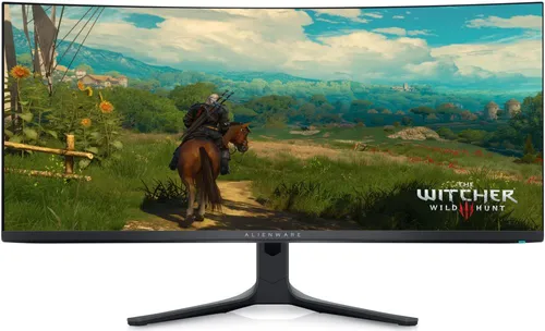 Monitor Gaming Dell AW3423DWF / 34.2" /  Ultra WQHD OLED LED / 165 Hz / 0.1 ms / DisplayPort + USB / Curved / Zezë