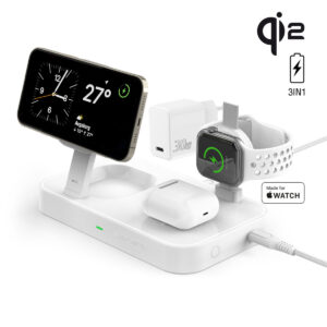 4smarts Qi2 Charging Station Trident + Apple Watch Charger – Bardhë
