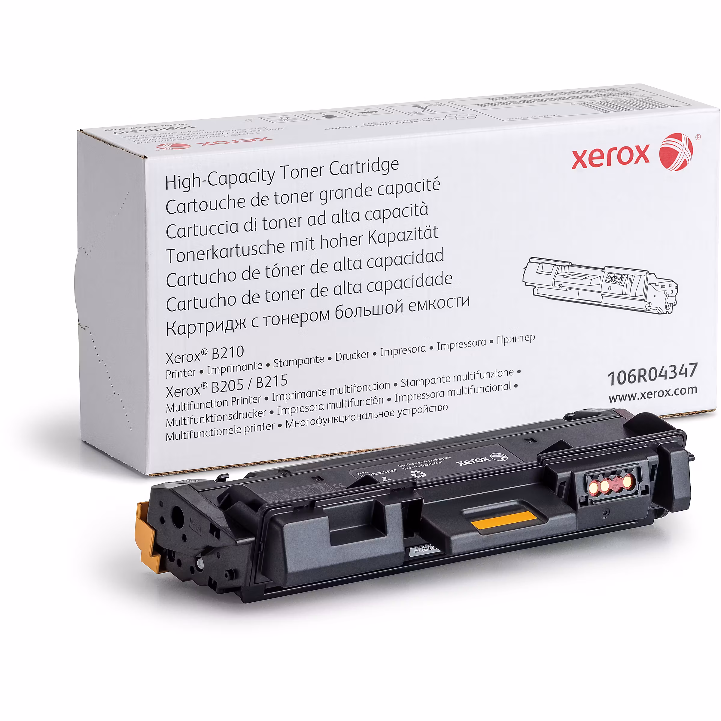Toner Xerox 106R04347 deri në 3.000 faqe – Zezë