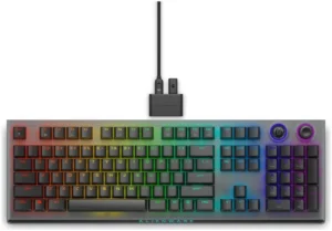 Tastierë Gaming Dell Alienware AW920K Dark Side / Wireless & Wired / QWERTY / US Language – Zezë
