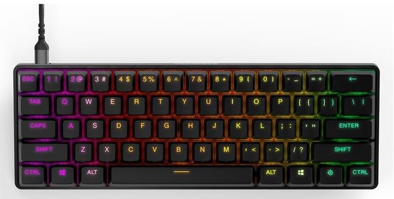 Tastierë Gaming SteelSeries Apex Pro TKL Keyboard / US Layout - Zezë - Figura 2