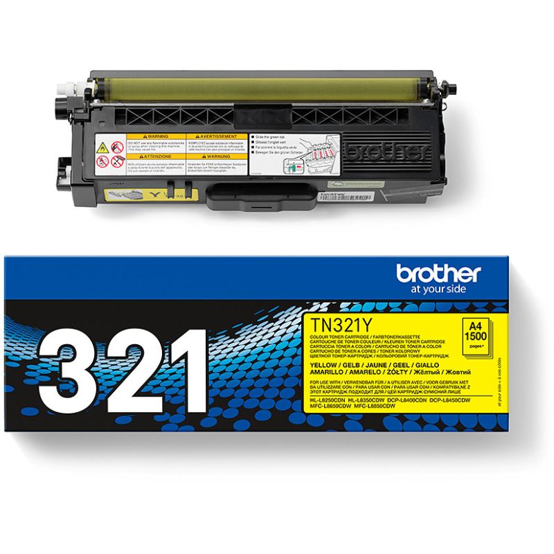 Toner Brother TN‑321Y / HL‑L8250CDN - Verdhë - Figura 3