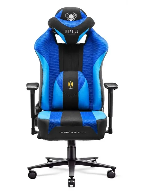 Karrige Gaming Diablo X‑Player 2.0 King Frost– Blu/Zezë