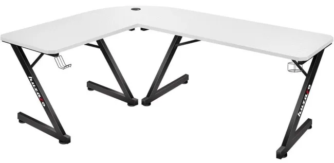 Tavolinë gaming Huzaro Hero 7.0 / 154 x 72.5 cm – Bardhë - Figura 2