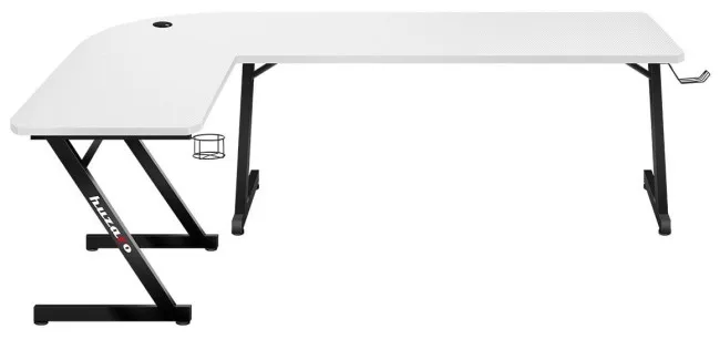 Tavolinë gaming Huzaro Hero 7.0 / 154 x 72.5 cm – Bardhë