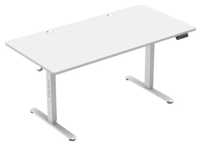 Tavolinë gaming Mark Adler Leader 7.6  / 160 x 80 cm – Bardhë