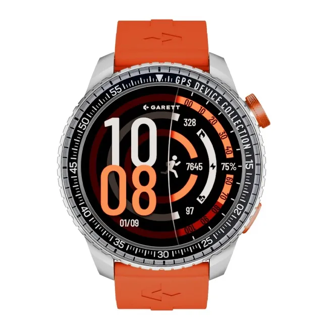 Orë e mençur Garett Compass GPS – Argjendtë/Portokalli