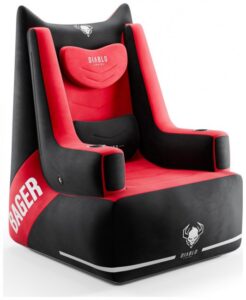 Karrige Gaming Diablo X-Bager / 120 kg / 140 cm x 100 cm / Kuq e zi
