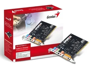 Kartelë e rrjetit Genious SM-Live Value 5.1 / Audio 5.1 CHANNEL