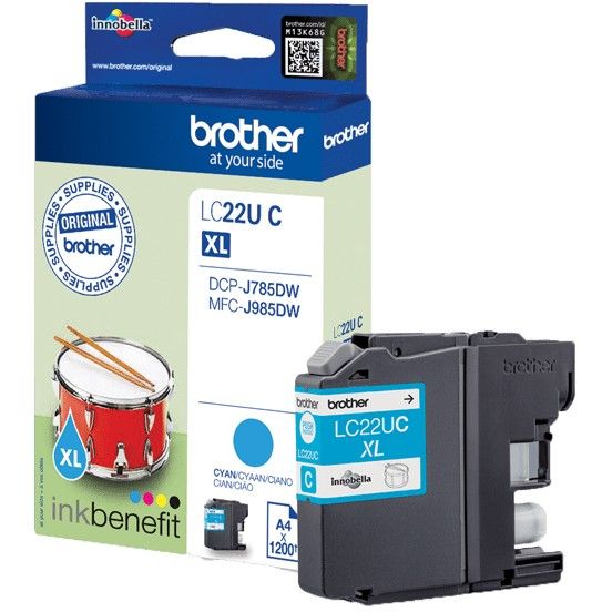 INK Brother LC22UC Ink Cartridge – Blu