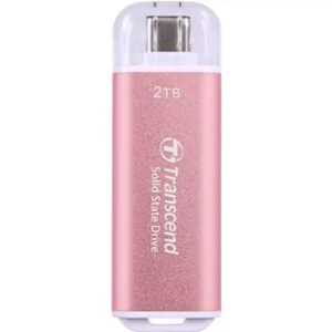 SSD e Jashtme Transcend ESD300 - 2 TB - extern (tragbar) - USB 3.2 Gen 2x1 (USB-C ) - Rosy Pink