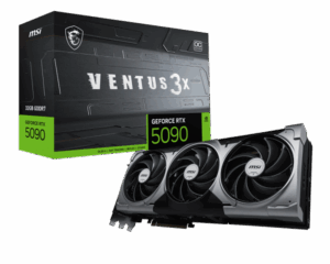 Kartelë Grafike Nvidia RTX 5090 MSI Ventus 3X OC 32GB GDDR7 3 Fan