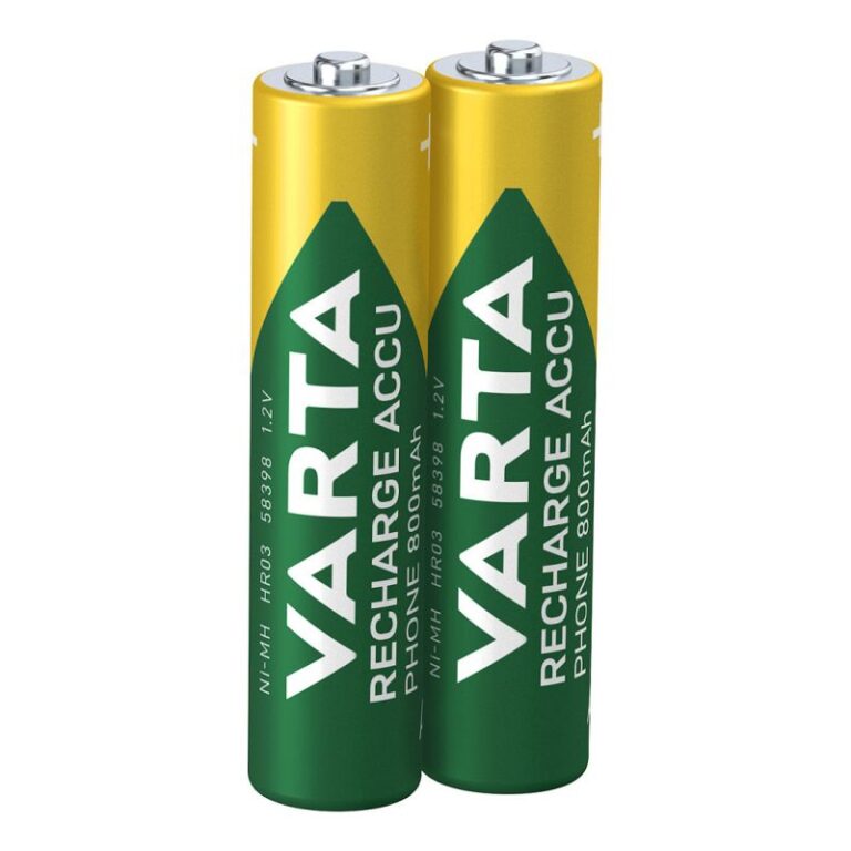Bateri Varta AAA 1.2V (HR03) Recharge Accu Phone / 2-Pack