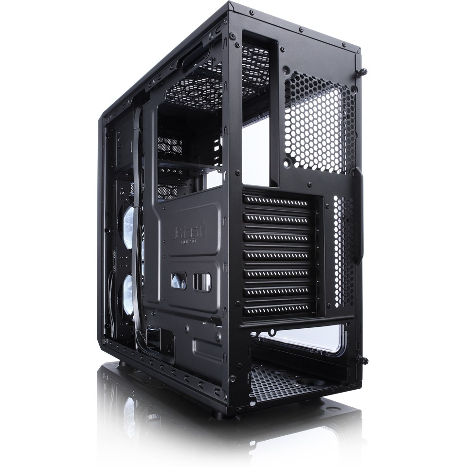 Kasë MIDI Fractal Design Focus G – Zezë - Figura 2