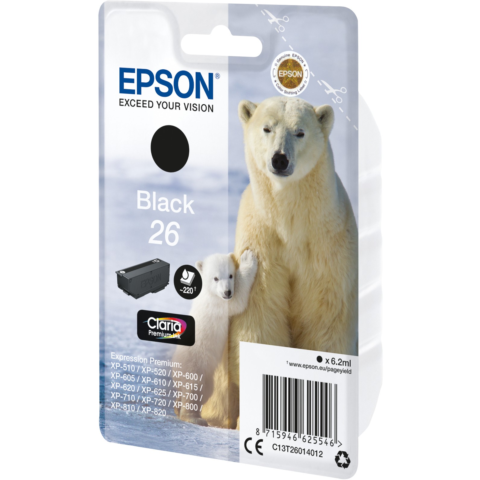 INK Epson C13T26014012 Cartridge – Zezë - Figura 2
