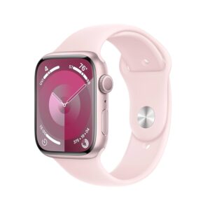 Apple Watch Series 9 Aluminum Cellular 45mm Rosé (Light Pink Sport Band) M/L