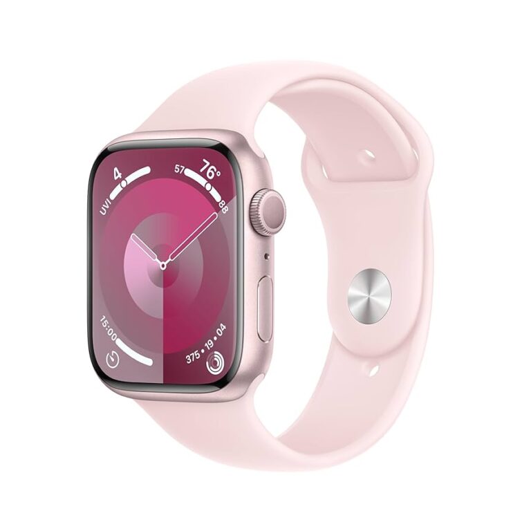 Apple Watch Series 9 Aluminum Cellular 45mm Rosé (Light Pink Sport Band) M/L