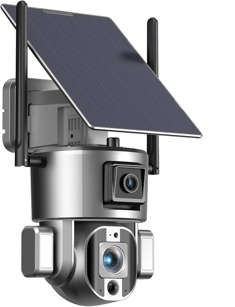 Kamera PTZ Solar Dual Lens / 20XOptical Zoom 4K Ultra HD / 4G EAU Version