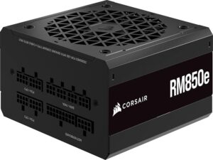 Furnizues Energjie PSU Corsair RM850e 850W ATX Power Supply / RMe Series (2025) / CP-9020296-EU / Modular – 80+ Gold – Zezë