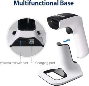 Scaner I-Tech 4308 / Për barkod  / BT A51 / Bluetooth / I bardhë