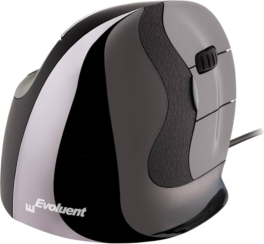 Maus Me kabllo Evoluent Vertical Mouse D / Medium / Right Hand - Zezë/Hiri
