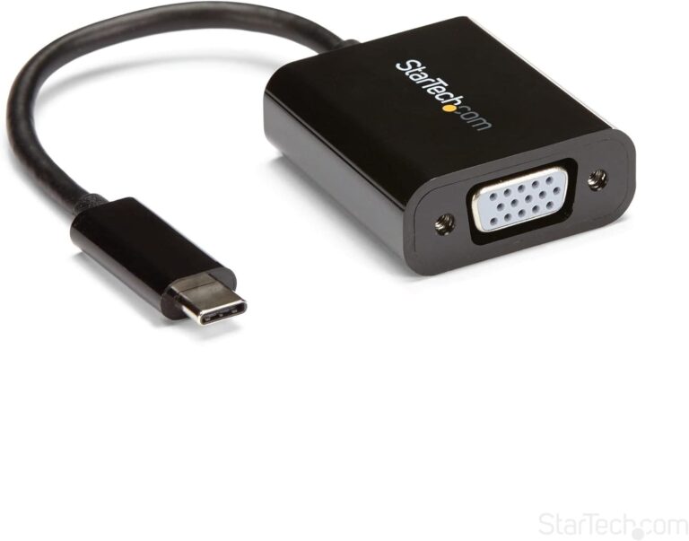 Konverter USB Type-C në VGA / I zi