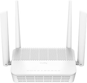 Ruter Cudy AX3000 / Dual-Core / 	5 GHz Wi-Fi / 2402 Mbps / 4×Antennas / I bardhë